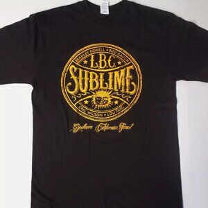 SUBLIME T-shirt LBC Ska Punk Long Beach Cali Tee Shirt Black New
